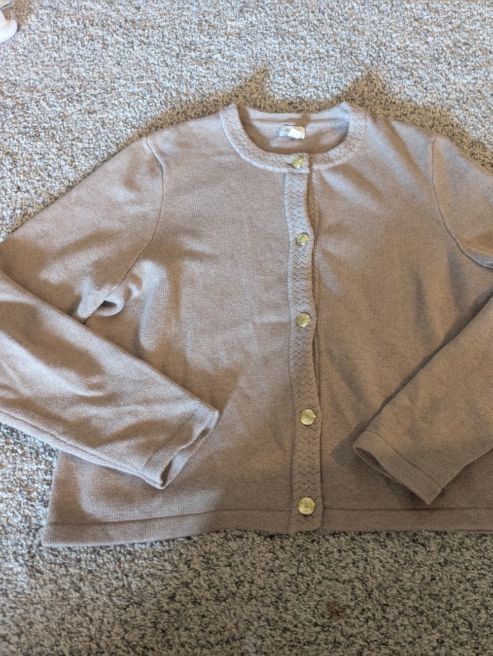 J Crew Factory Cotton Blend Lady Jacket Sweater